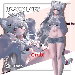 【Animation】Hoodie Body【 9アバター対応】 缩略图 2