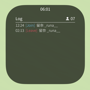 【無料版あり】VRChat Joinログ Lunar World Log【Udon Sharp】