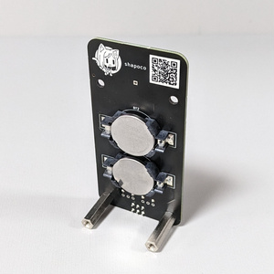 簡易静電気メーター rev0.2 完成基板