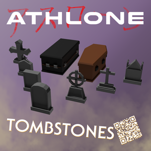 Tombstones, Coffin, and Casket