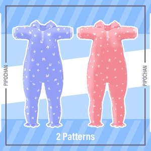 [こうめ & おもち衣装] Baby Pajamas 缩略图 4