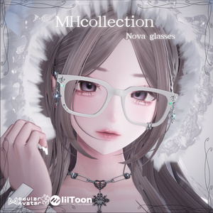 【VRC想定/20アバター対応】【MA対応】MH Nova glasses/V2 缩略图 4