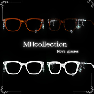 【VRC想定/20アバター対応】【MA対応】MH Nova glasses/V2 缩略图 6