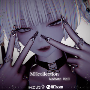 【VRC想定/23アバター対応】【MA対応】MH Radiate Nail 缩略图 4