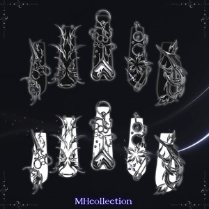 【VRC想定/23アバター対応】【MA対応】MH Radiate Nail 缩略图 2