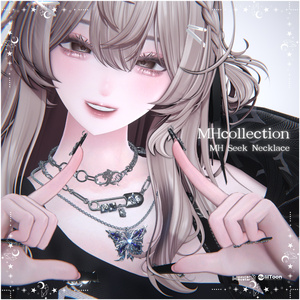 【VRC想定/20アバター対応】【MA対応】MH Seek Necklace 缩略图 6