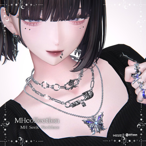 【VRC想定/20アバター対応】【MA対応】MH Seek Necklace 缩略图 3