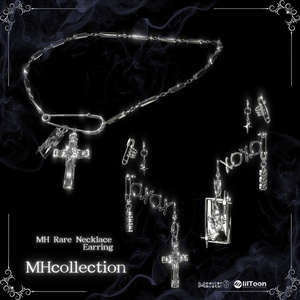 【VRC想定/20アバター対応】【MA対応】MH Rare Earring ＆ Necklace 缩略图 2