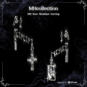 【VRC想定/20アバター対応】【MA対応】MH Rare Earring ＆ Necklace 缩略图 7