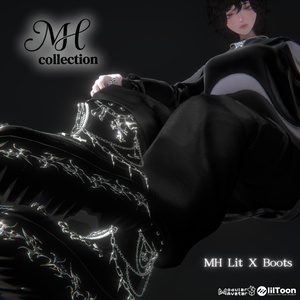 【VRC想定/20アバター対応】【MA対応】MH Lit X Boots 缩略图 4