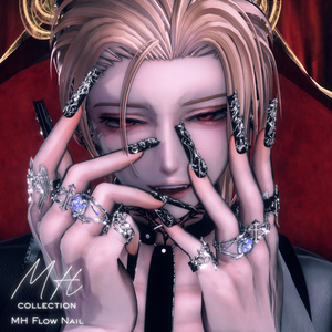 【VRC想定/21アバター対応】【MA対応】MH Flow Nail 缩略图 2
