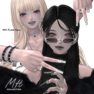 【VRC想定/21アバター対応】【MA対応】MH Flow Nail 缩略图 4