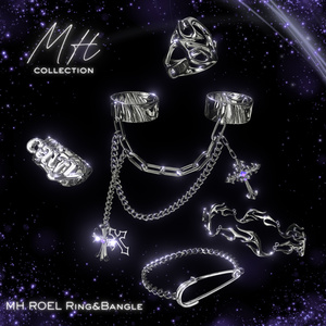 [For VRC / 21 Avatars Compatible] [MA Compatible] MH ROEL Ring & Bangle