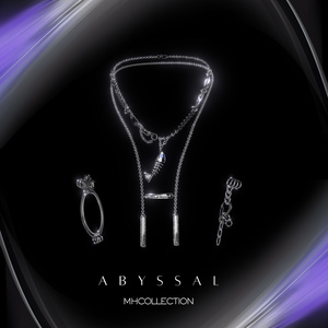 【VRC想定/22アバター対応】【MA対応】MH abyssal Necklace＋Earring