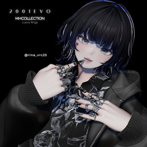 【VRC想定/21アバター対応】【MA対応】MH Rings 2001evo 缩略图 10