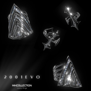【VRC想定/21アバター対応】【MA対応】MH Rings 2001evo 缩略图 13