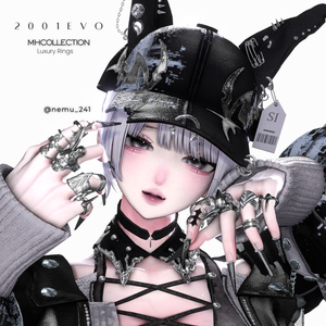 【VRC想定/21アバター対応】【MA対応】MH Rings 2001evo 缩略图 5