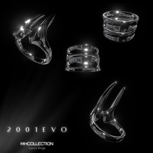 【VRC想定/21アバター対応】【MA対応】MH Rings 2001evo 缩略图 14