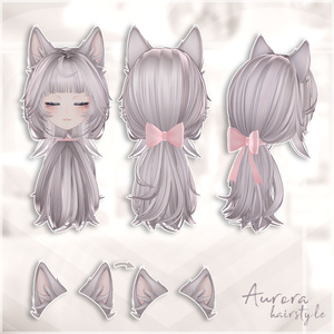 【 QVK 】 Aurora Hairstyle 【14 avatar 】 缩略图 2