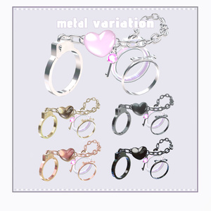 【Free】Heartbound / Handcuffs ring 缩略图 5