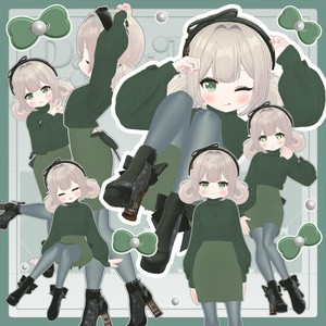 Papilveil 【VRChat向け衣装/9アバター対応】 缩略图 4