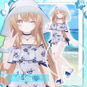 🌊Nareva【VRChat向け衣装/14アバター対応】 缩略图 15