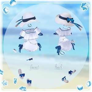 🌊Nareva【VRChat向け衣装/14アバター対応】 缩略图 2