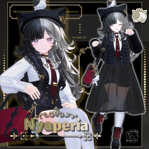 【期間限定50%OFFセール】🐈‍⬛Nyaperia【VRChat向け衣装/15アバター対応】