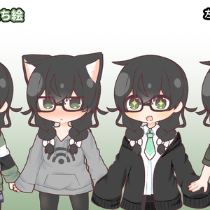 花隈千冬　立ち絵