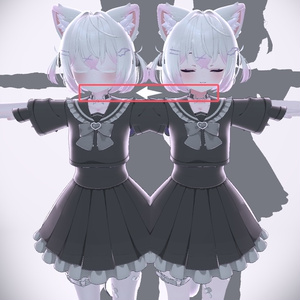 【ショコラ-Chocolat】Pinky! MatSettings+BodyTextures (includeNeckFixing)
