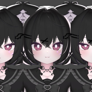 【ショコラ-Chocolat】[Blendshape+FaceAnimation+EyeTexture] Enigma*Insane&Killer 缩略图 3