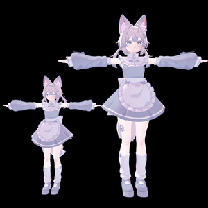 【プラム-Plum】 Cutie-Preset (Only Prefab With Blendshapes) 缩略图 2