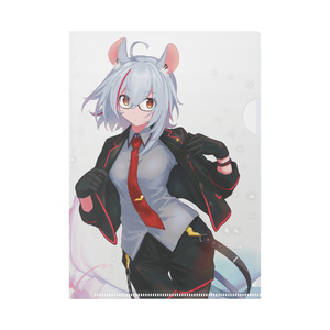 看板娘のクリアファイル【Visual Frontier出展記念】