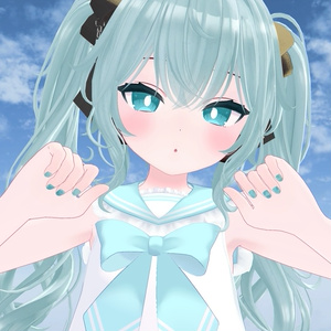 Turquoise Blurネイルテクスチャー 缩略图 4