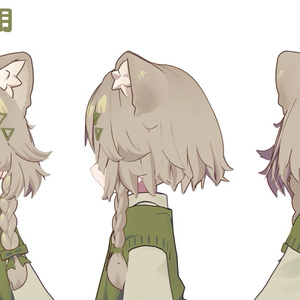 【髪型】Fluffy Braid （5アバター） 缩略图 2