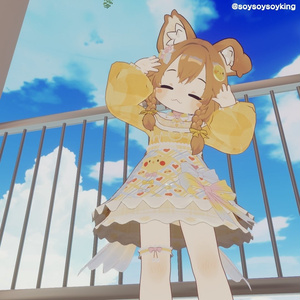 【髪型】Fluffy Braid （5アバター） 缩略图 9