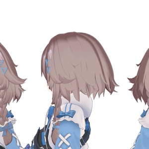 【髪型】Fluffy Braid （5アバター） 缩略图 6