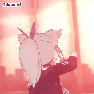 【髪型】Fluffy Braids Ponytail（5アバター） 缩略图 9