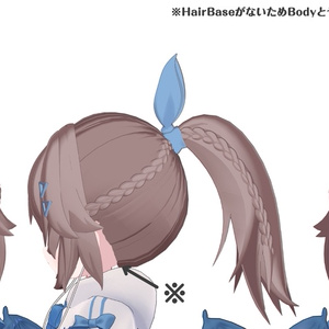 【髪型】Fluffy Braids Ponytail（5アバター） 缩略图 6