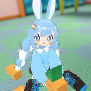 【髪型】みつあみうさぎツインテ（6アバター） 缩略图 12