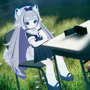 ジェスチャーアニメーション付き！【髪型】まめレッサーパンダ＆キプあらいぐま（2アバター） 缩略图 11