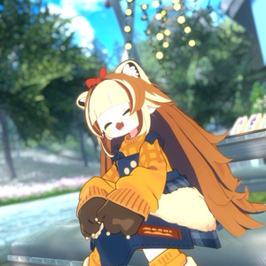 ジェスチャーアニメーション付き！【髪型】まめレッサーパンダ＆キプあらいぐま（2アバター） 缩略图 22