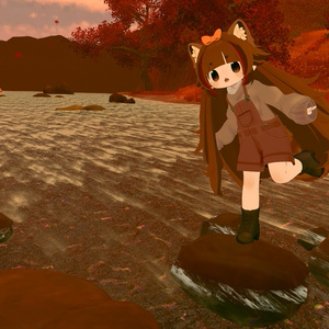 ジェスチャーアニメーション付き！【髪型】まめレッサーパンダ＆キプあらいぐま（2アバター） 缩略图 6