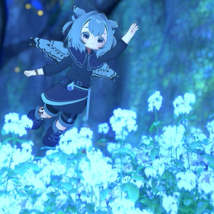 アニメーション付き！【髪型】みみずくツインテ（2アバター） 缩略图 4