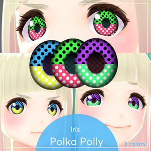 Polka Polly Iris ll VRoid Texture
