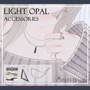 Light Opal Accessories💍 MA 13アバター対応！