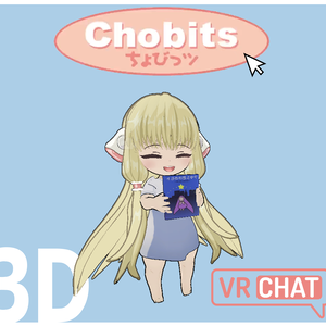 [VRChat] Chii - Chobits Chibi 3D Model