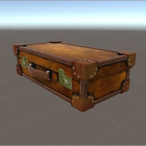 3Dモデル　トランクケース