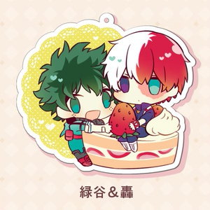 ヒロアカ】切島鋭児郎【スクエア缶バッジ】*単品 - べすとしゅがー - BOOTH