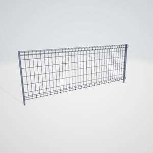 3d 3dモデル　フェンス